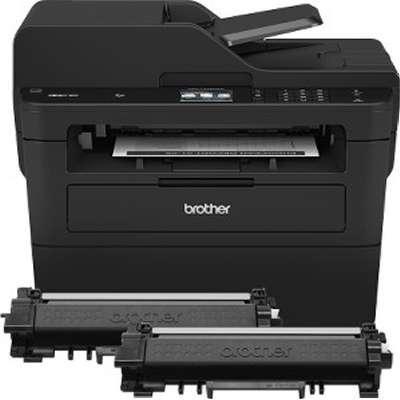 Brother XL Extended Print Compact Laser AIO Printer with  up to 2 Years of Toner In-box