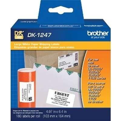 Brother DK-1247 Die-Cut Large Shipping paper Labels