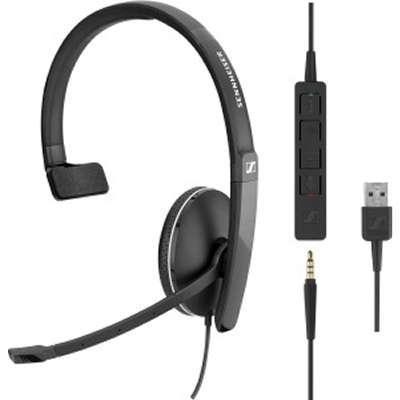 EPOS SC 135 USB Single-Sided Headset 3.5 MM Jack & USB Cable