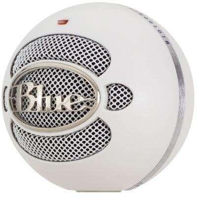 Logitech Blue Snowball USB Microphone-White