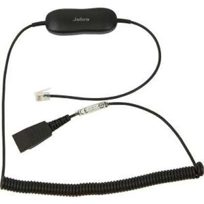 Jabra GN1216 Coiled Cord Headset Adapter for Avaya 1600/9600 Desk Phones