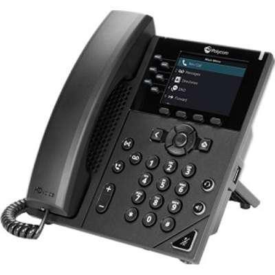 Poly Polycom TAA - VVX 350 6-Line Desktop Phone PoE